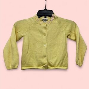 Cherokee Yellow Kids Cardigan
